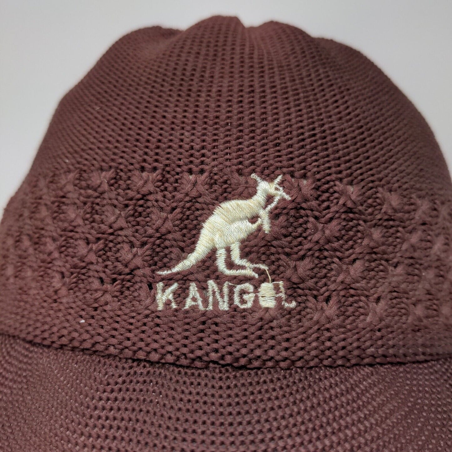 Kangol Women's Strapback Hat Brown Adjustable Embroidered Logo