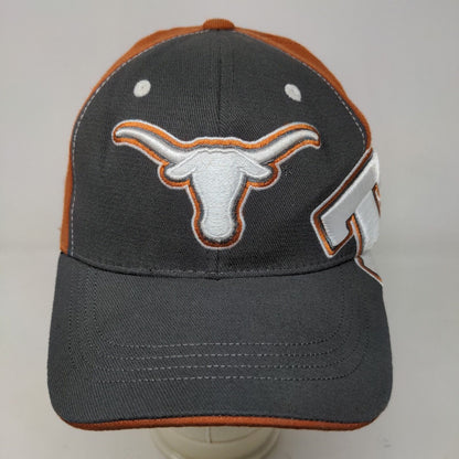Top of the World Mens Fitted Hat Multicolor Texas Longhorns Embroidered Big Logo