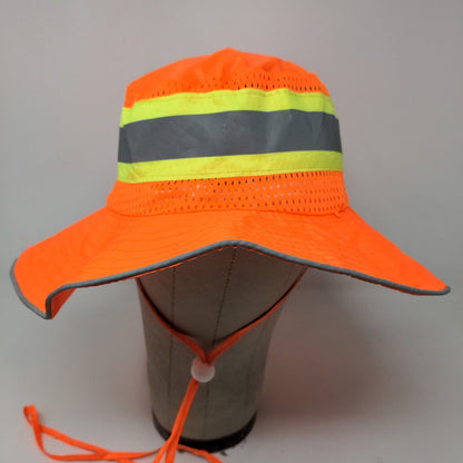 Ironwear Men's 1271-O Safety Boonie Hat Bright Orange 100% Polyester