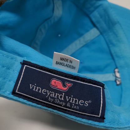 Vineyard Vines Shep & Ian Women's Slideback Hat Blue Embroidered Logo