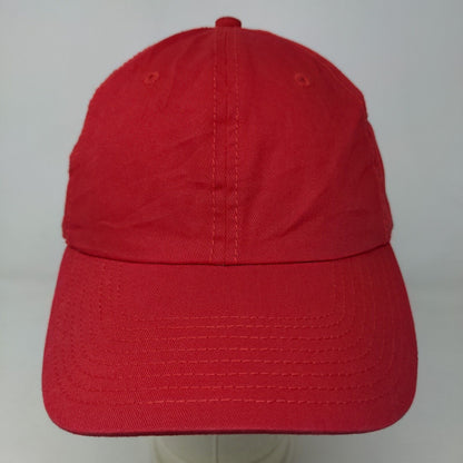 Unbranded Men's Slideback Hat Red Size Adult Blank Adjustable