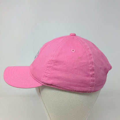 DC Comics SuperGirl Girl's Stretchy Hat Pink Size M Embroidered Logo Cotton