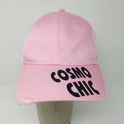 Cosmo Chic Snapback Meshback Hat Graphic Spell Out OSFA SEE DESC
