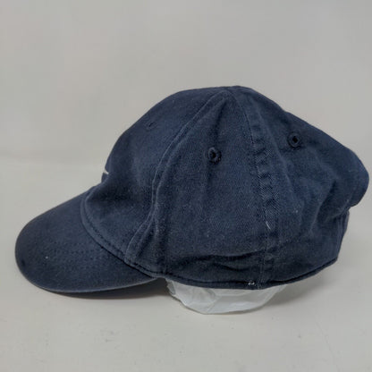 Nike Baby Strapback Hat Blue Size Infant Embroidered Swoosh Logo