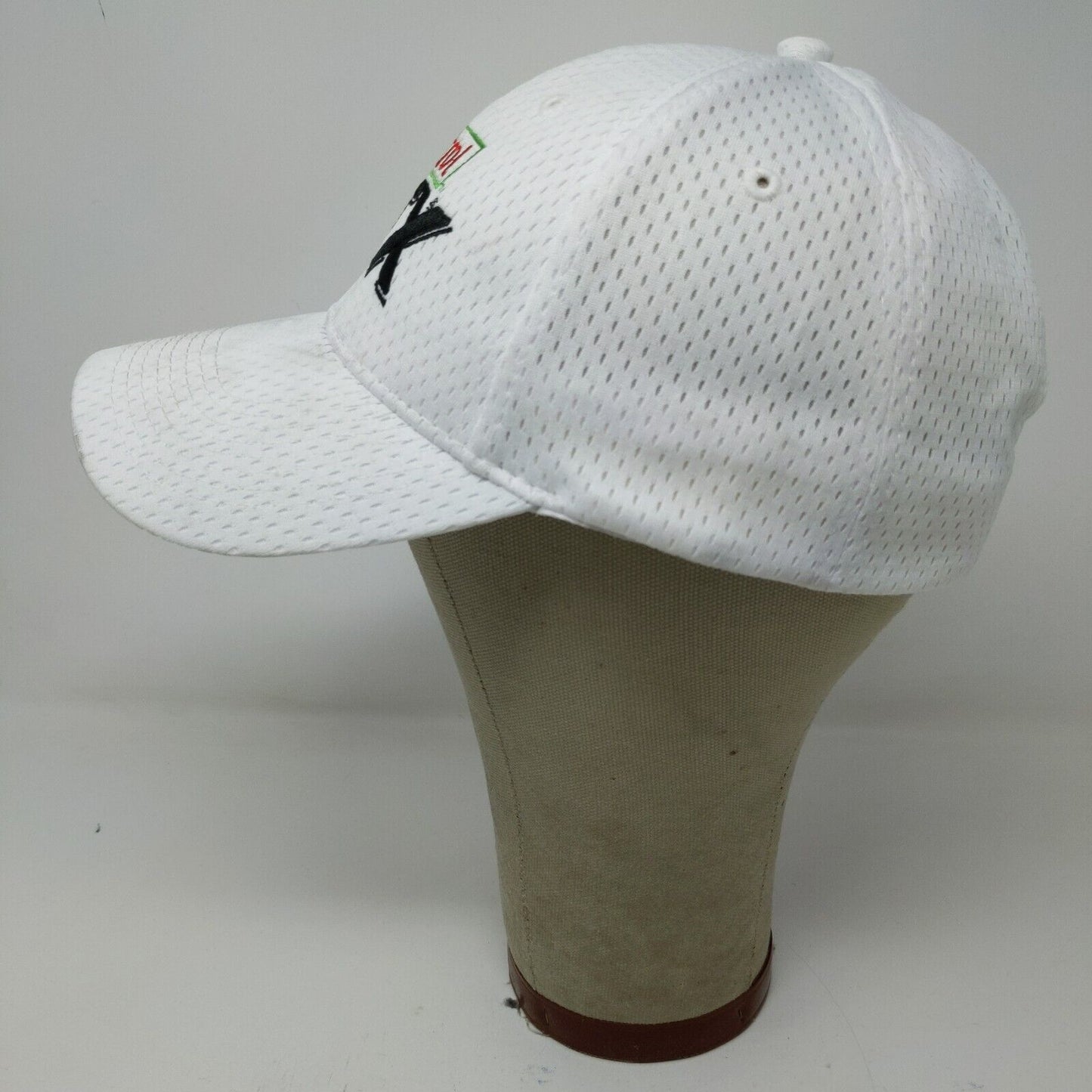 Castrol GTX Mens Strapback Hat White OSFM Embroidered Logo Adjustable