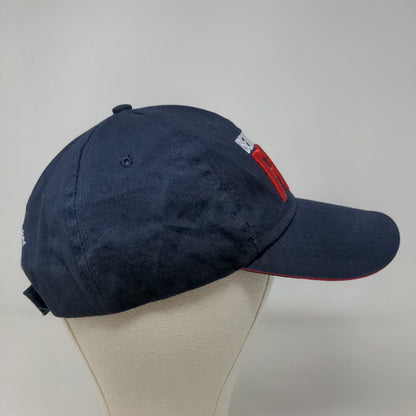 Carnival Cruise Line Men's Strapback Hat Blue Embroidered Logo Employee Uniform