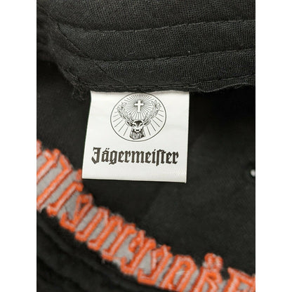 Jagermeister Slideback Hat Cap 3D Embroidered Spell Out Front & Embroidered Logo