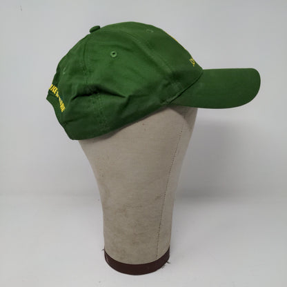 Cary Francis John Deere Slideback Hat Embroidered Logo Green OSFA