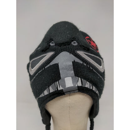 Star Wars Imperial Tie Fighter Pilot Beanie Trapper Hat OS Black