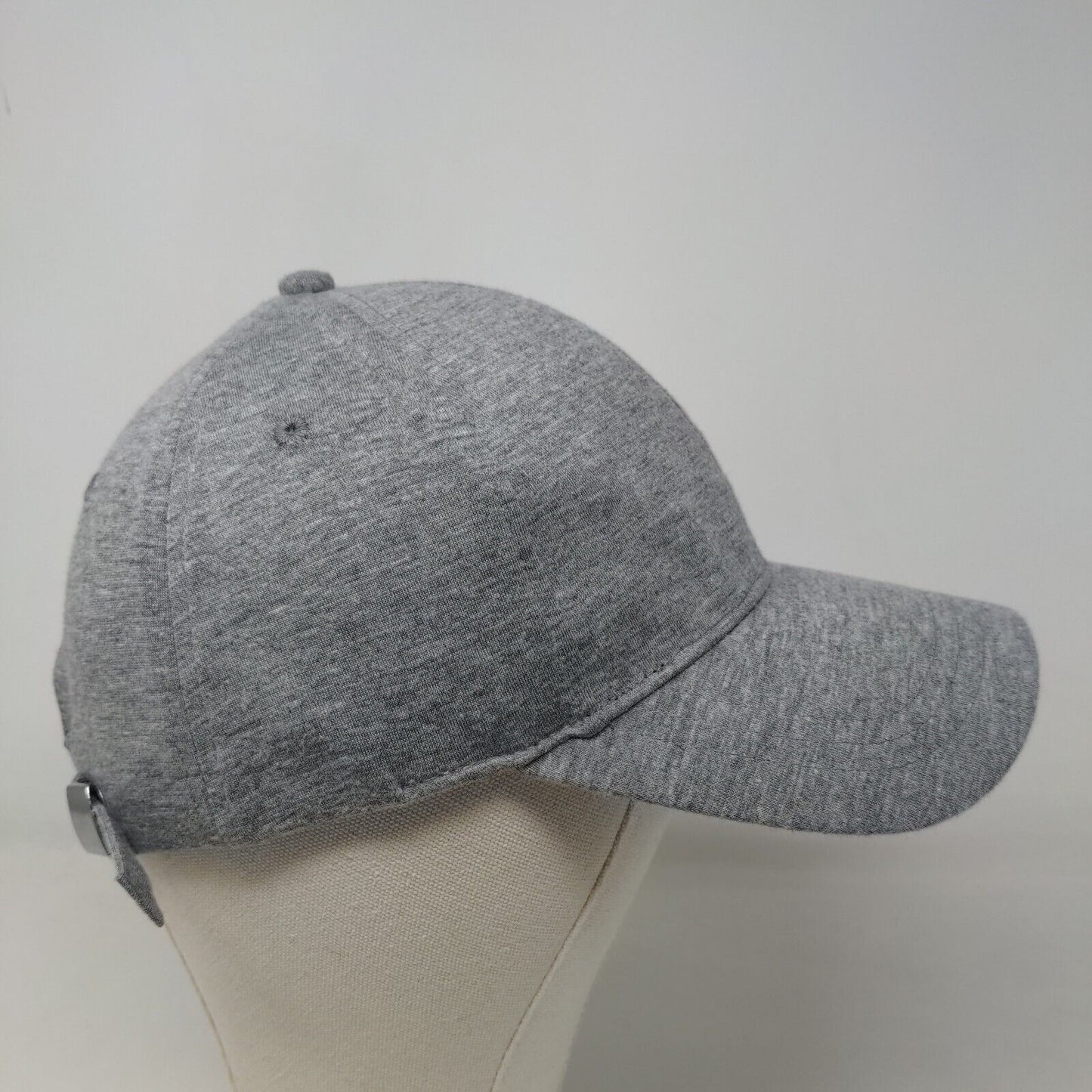 Unbranded Men's Slideback Hat Gray Adjustable Blank Vent Holes