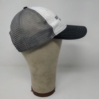 Blue Star Redi Mix Richardson Style 111 Gray White Hat Size MD / LG Snapback