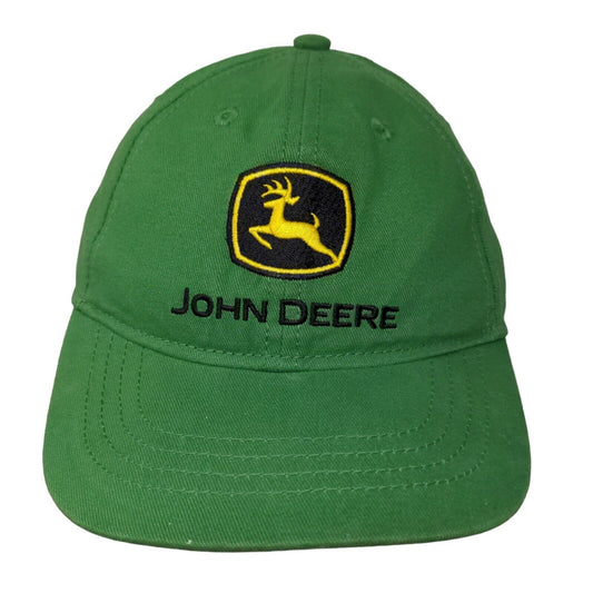 John Deere Toddler Boy's Hat Green Size OS Embroidered Logo 100% Cotton