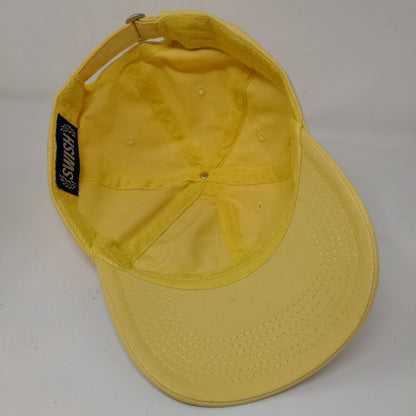 Swish Men's Slideback Hat Yellow Embroidered Babe Logo Tulip