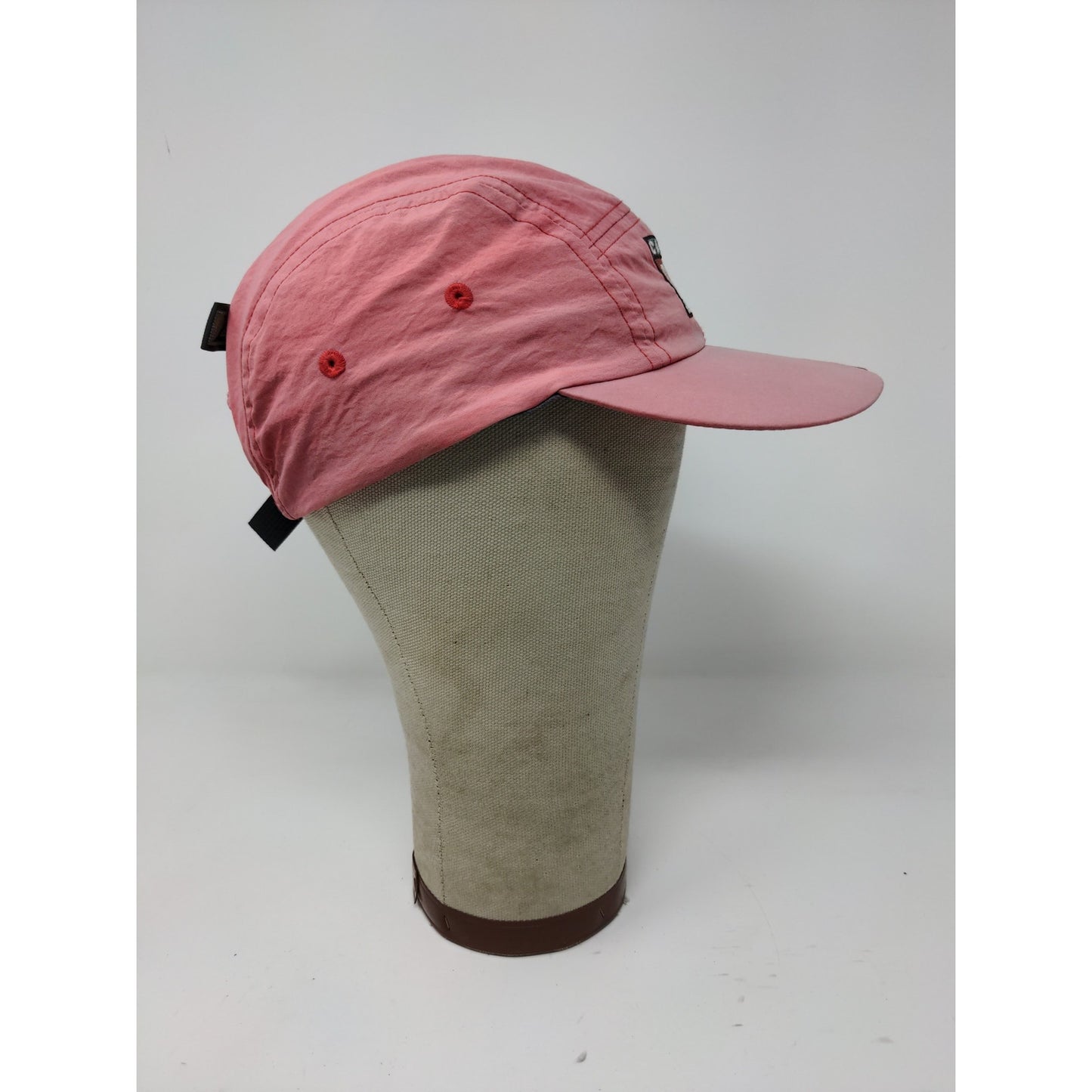 Cayman Islands Slideback Hat Vacation Tourist Gray & Pink Embroidered Logo