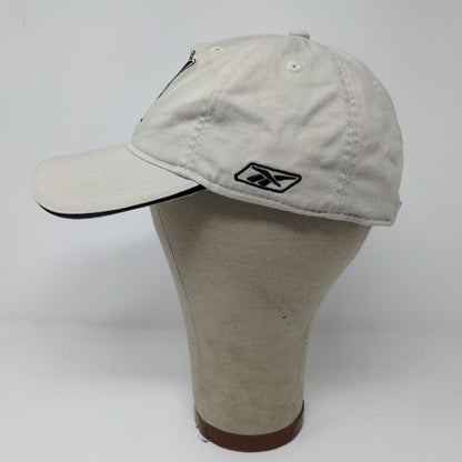 Reebok Mens 2008 Indianapolis Indy 500 Race Slideback Hat Begie Gray OSFA Logo