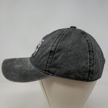 David & Young Women's Slideback Hat Gray OSFM Dog Mom Embroidered Logo