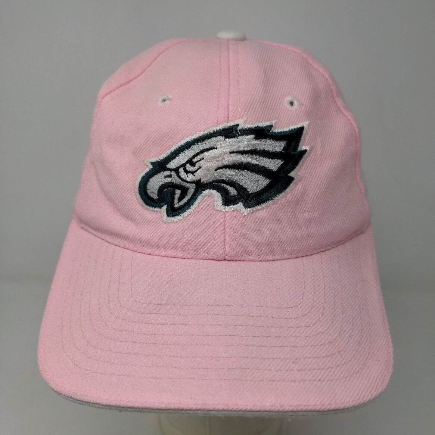 Unbranded Women's Strapback Hat Pink Adjustable Embroidered Eagle Logo