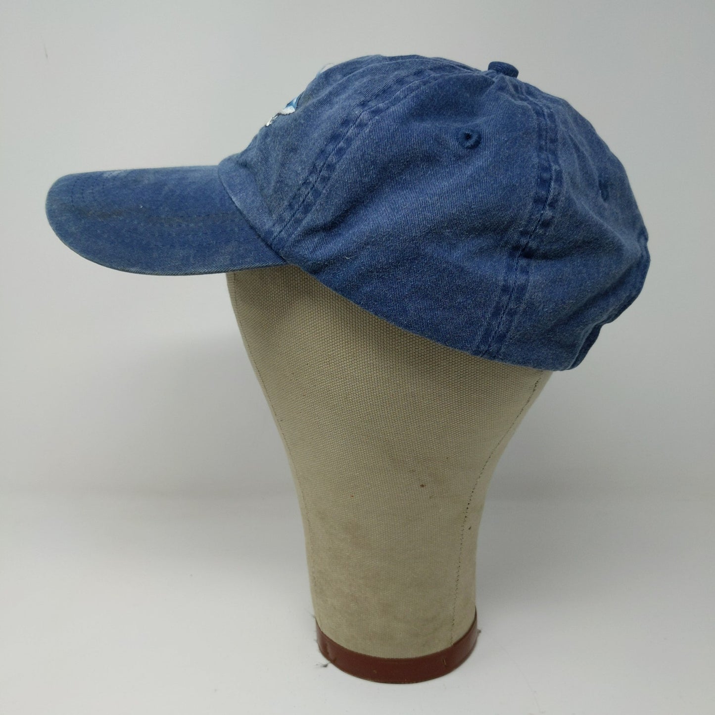 Distinctive Headwear Men's Florida Twill Strapback Hat Embroidered Shark Blue