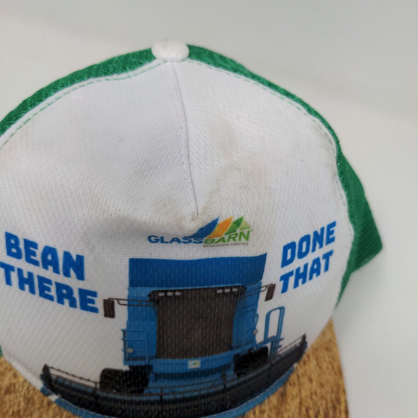 Glass Barn Bean There Done That Snapback Trucker Ball Cap Snapback Mesh Back