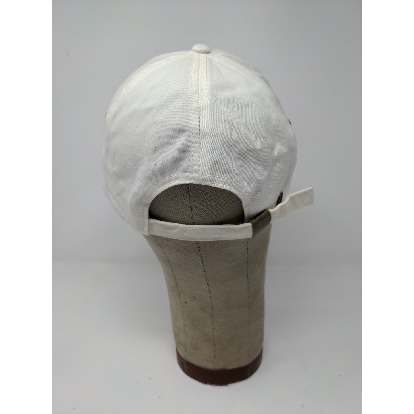 Purdue Boilerman Triathlon Slideback Hat White Cream Embroidered Logo