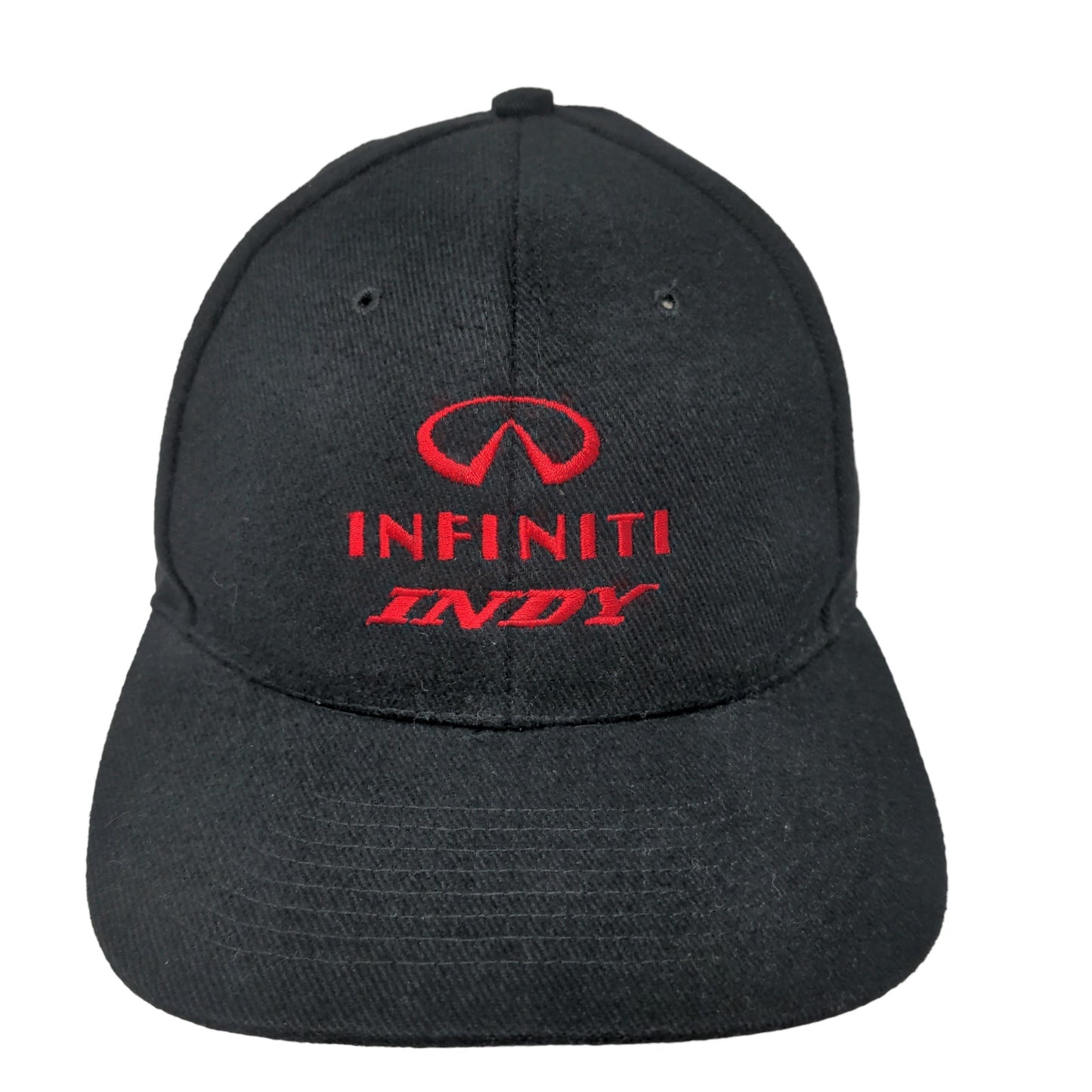 Planet Nissan Men's Infinity Snapback Hat Black Embroidered Logo