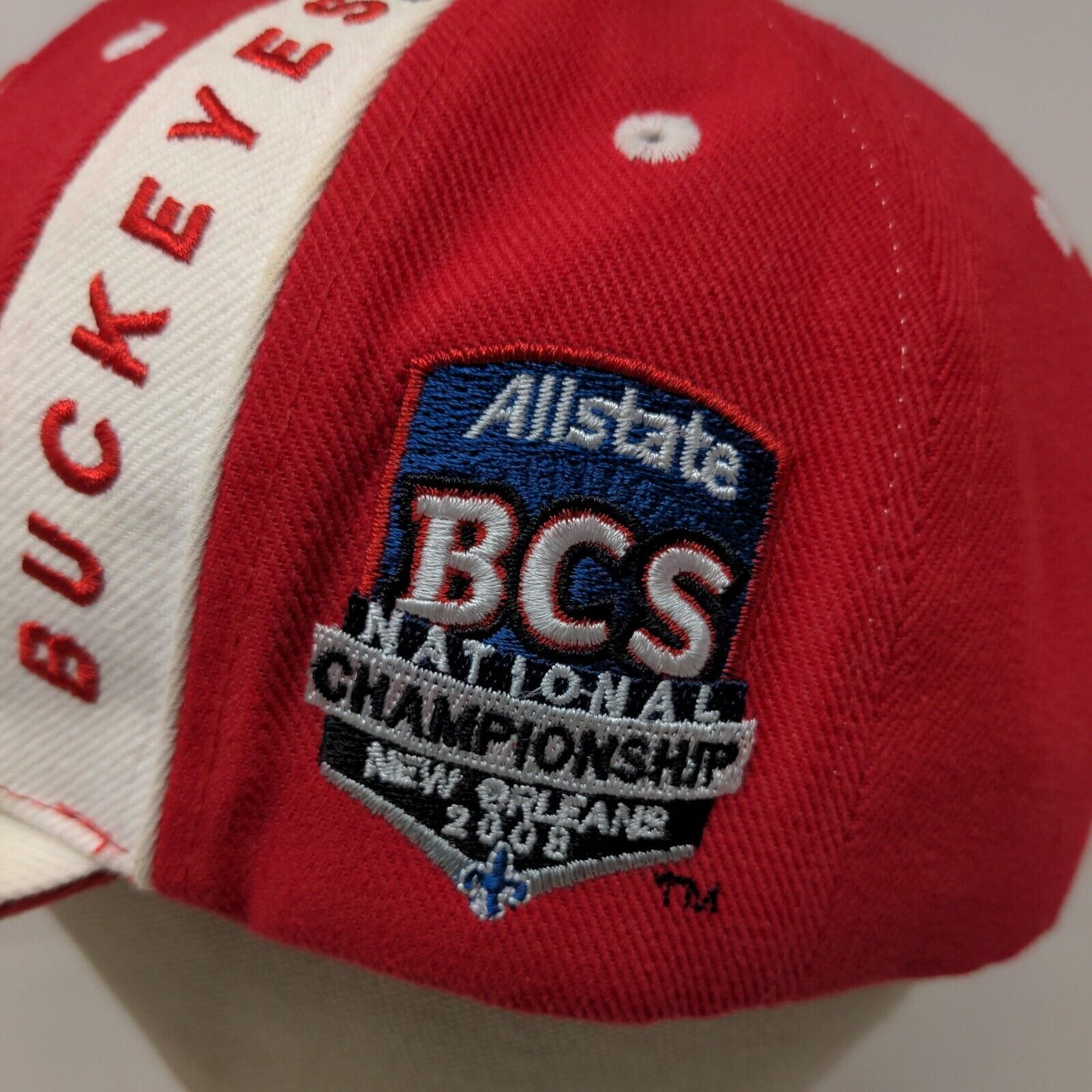 City Hunter Men's Ohio State Buckeyes Hat BCS National Championship 2008