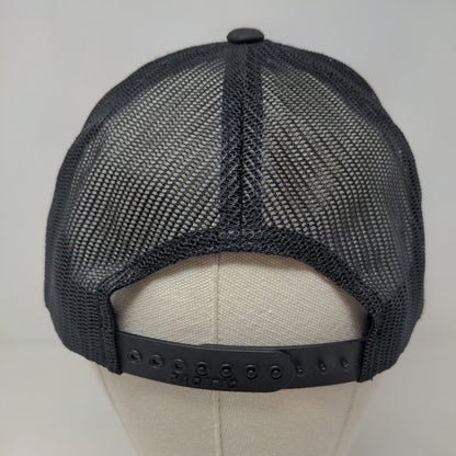 Pacific Headwear Men's Snapback Mesh Back Hat Black Tak Driver TV Embroidered
