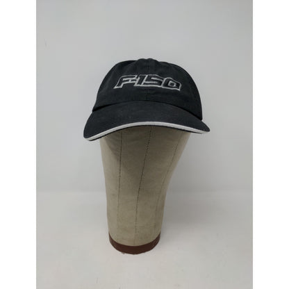 Ford F-150 Truck Built Ford Tough Strapback Hat Black Embroidered Spell Out