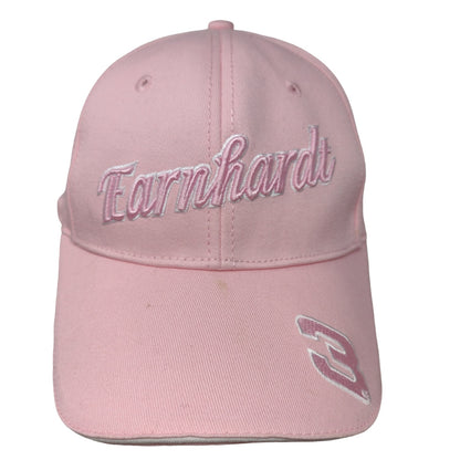 Winners Circle Womens Dale Earnhardt Strapback Hat Pink OSFM Embroidered Logo #3