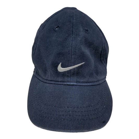 Nike Baby Strapback Hat Blue Size Infant Embroidered Swoosh Logo