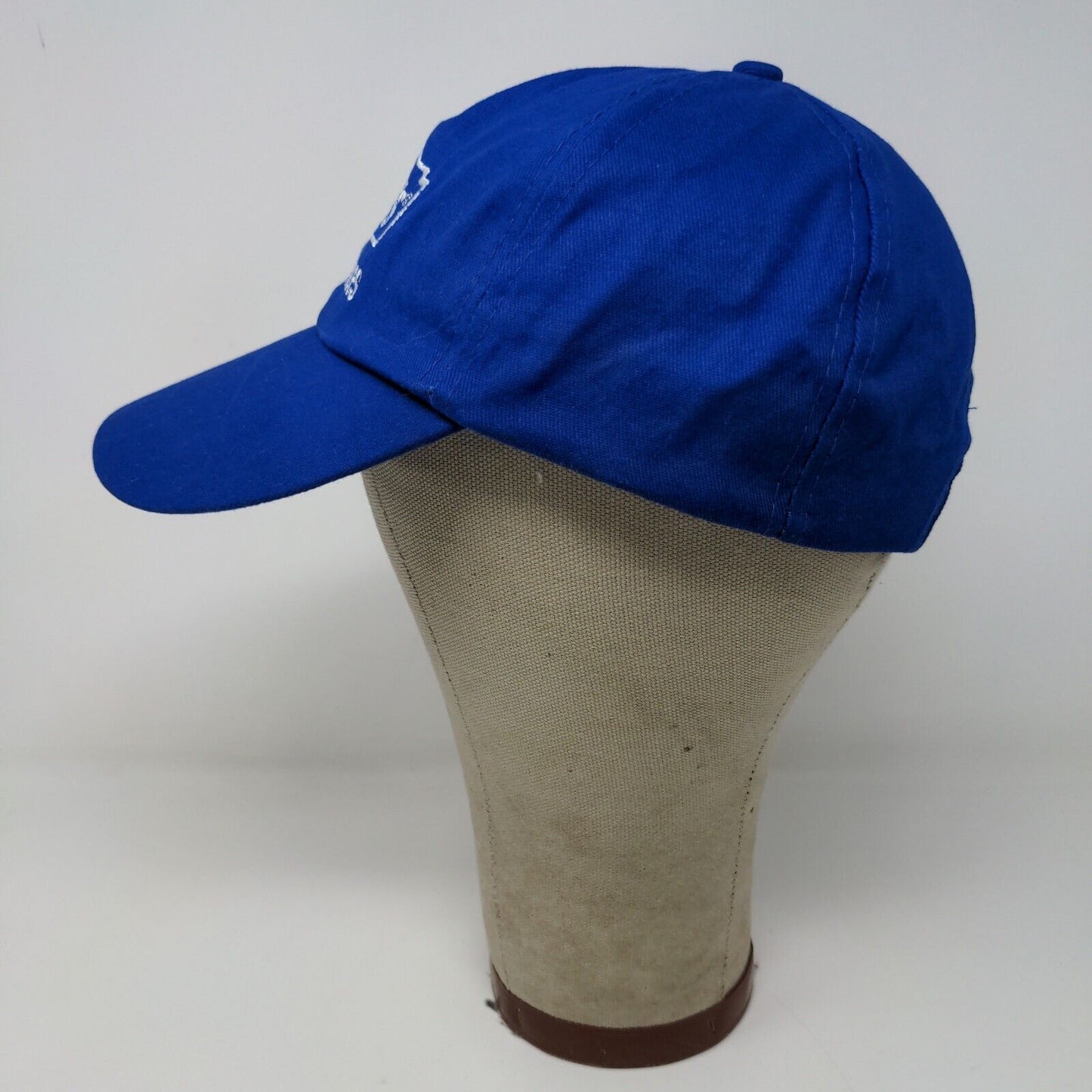 Lowes Pro Services Strapback Hat Blue Adjustable Embroidered Logo