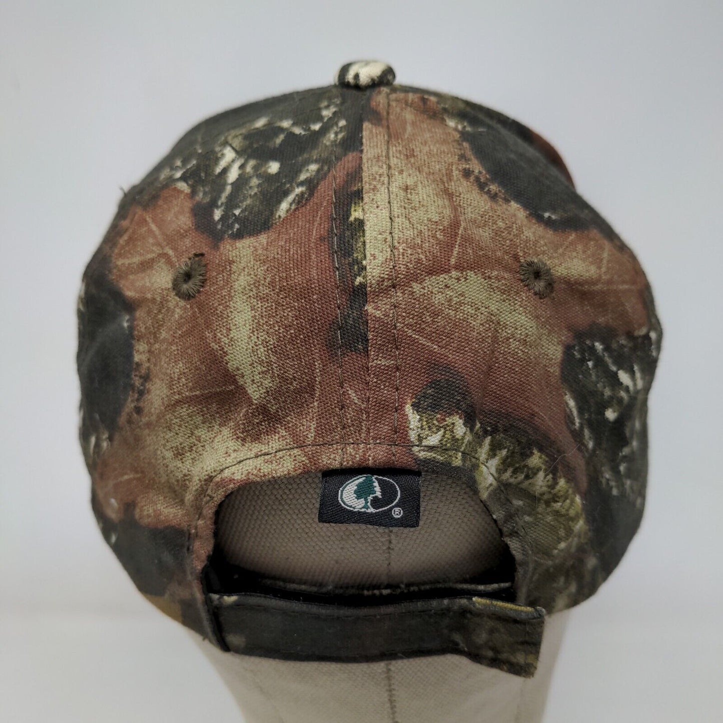 Mossy Oak Break Up Men's Strapback Camo Hat Green Brown OSFM