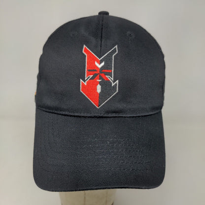 Indianapolis Indians Men's Snapback Hat Black OSFA Embroidered Logo