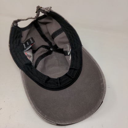 KB Ethos Men's Slideback Hat Gray Size OS Distressed 100% Cotton