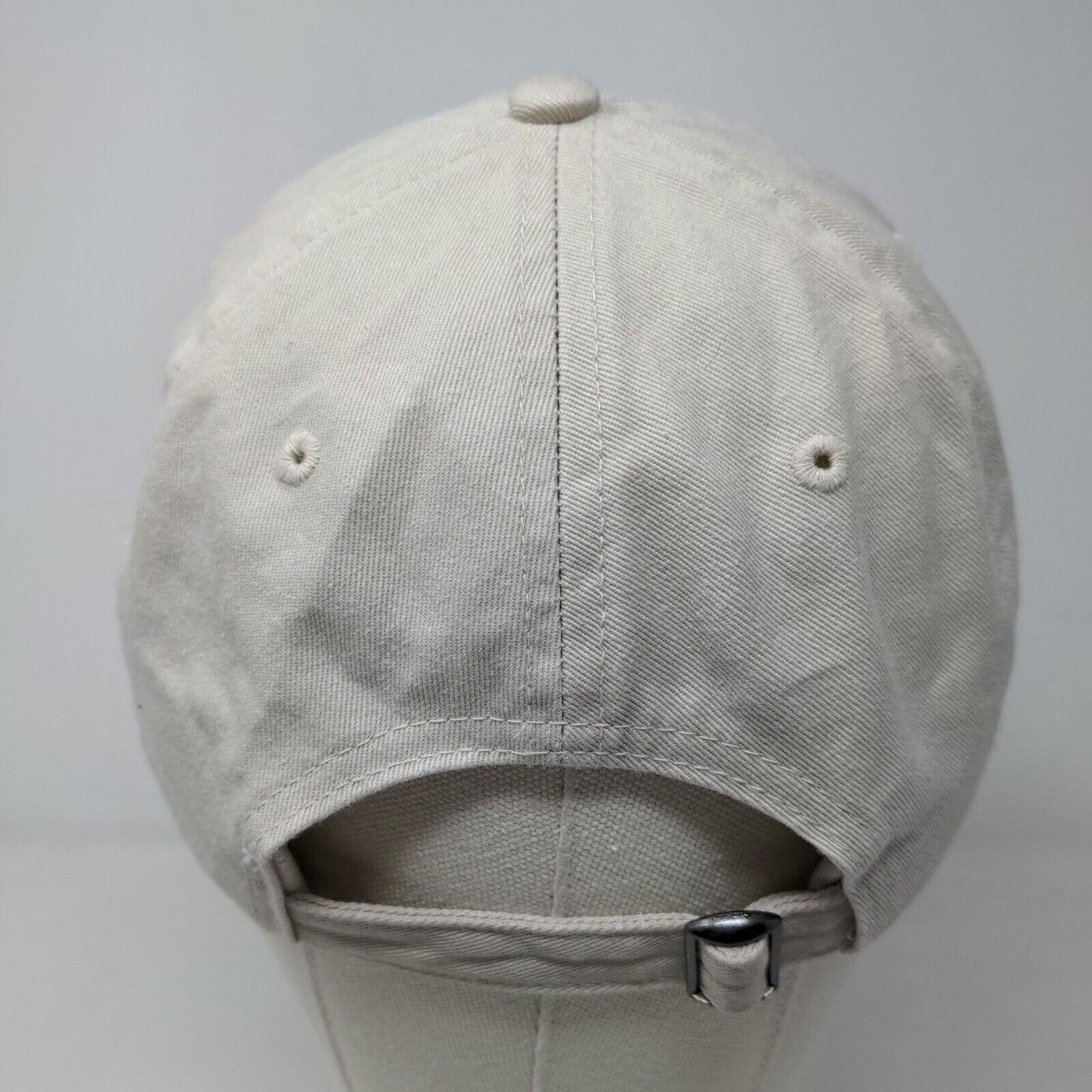 Waterville Valley Golf Club Men's Slideback Hat Tan Size OSFM Embroidered Logo