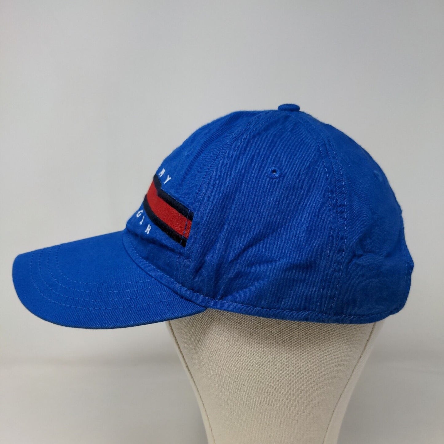 Tommy Hilfiger Men's Slideback Hat Blue OS Embroidered Big Logo 100% cotton