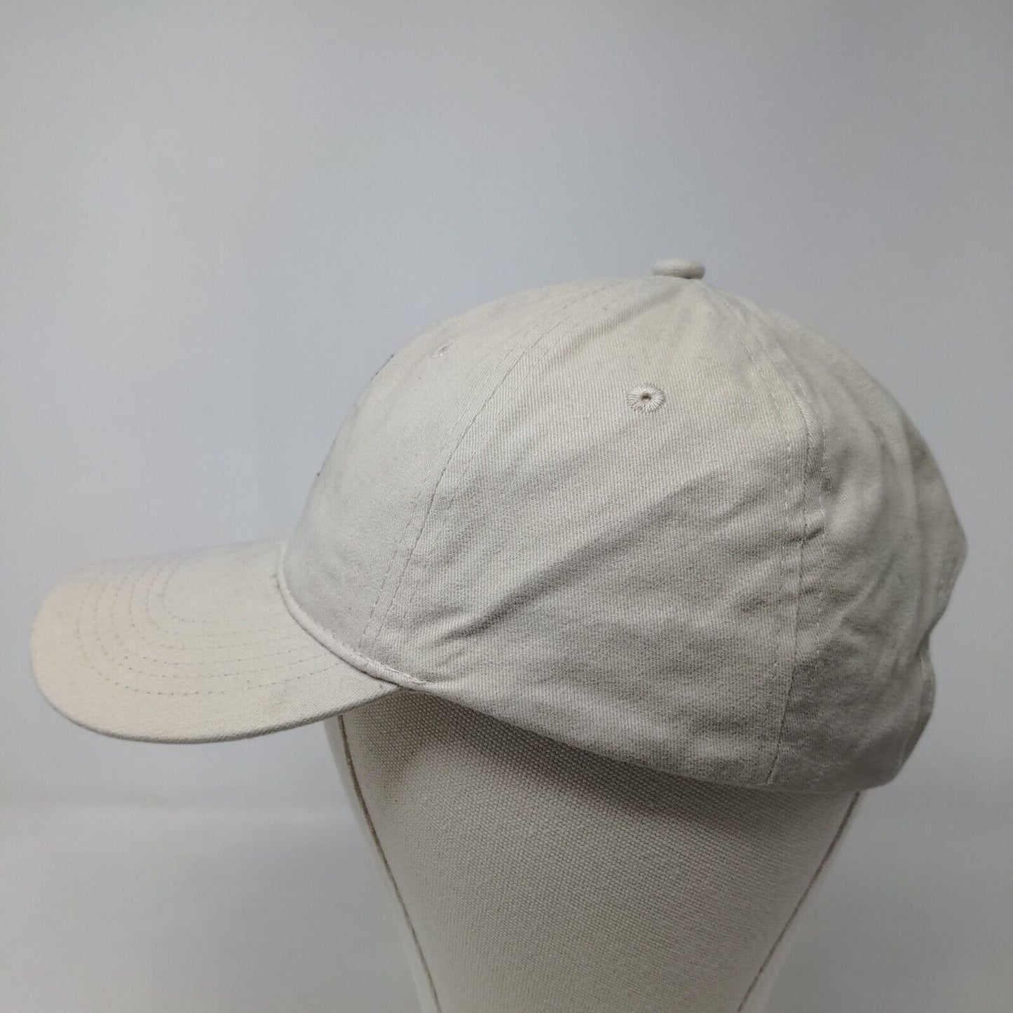 Port & Company Men's Slideback Hat Tan Adjustable New Hampshire Veteran Cap