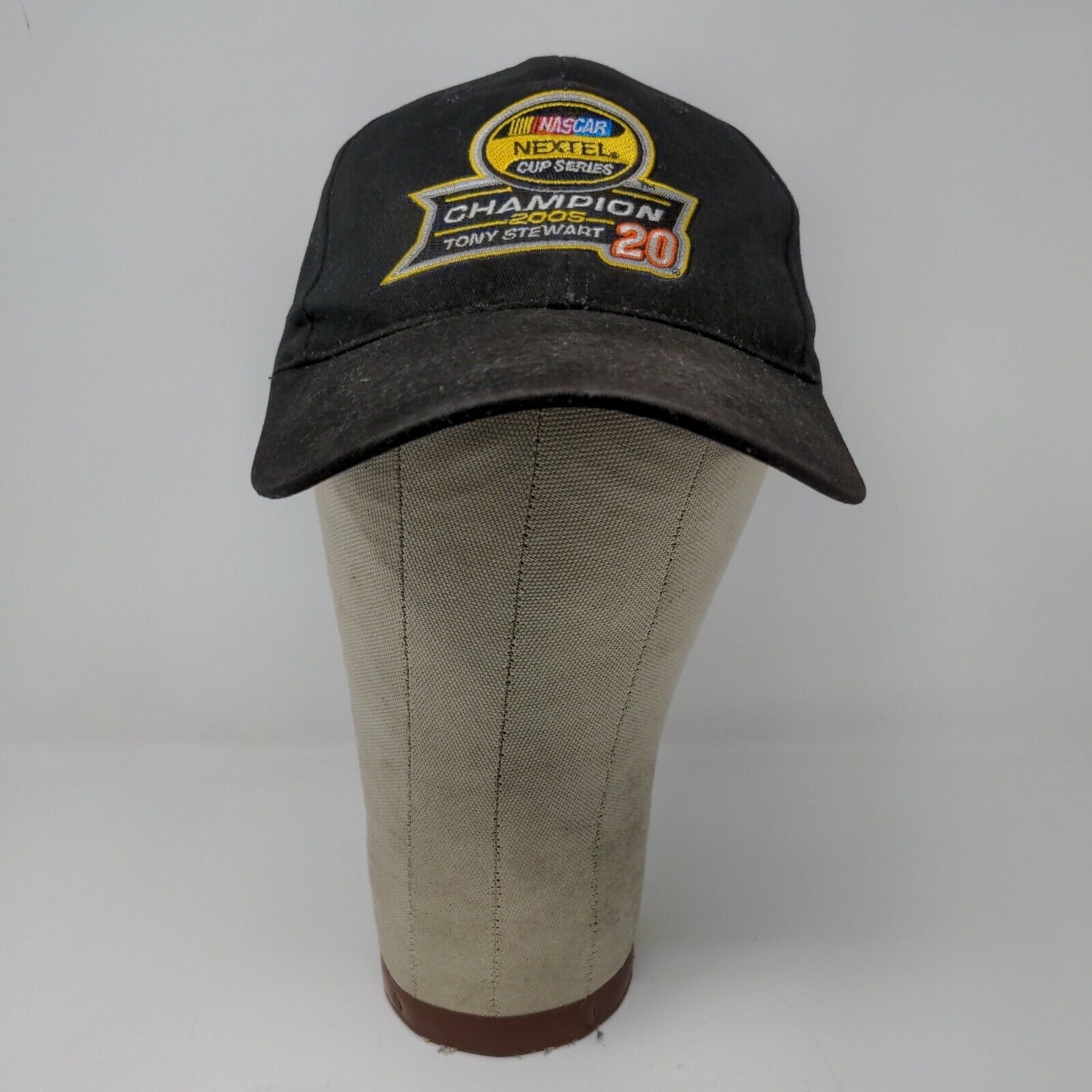 NASCAR Nextel Cup Series #20 Tony Stewart 2005 Champion Adjustable Strap Hat