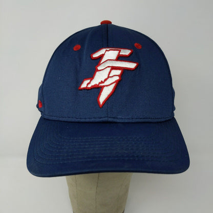 Indiana Thunder Baseball Hat Blue Red Embroidered Logo Fitted