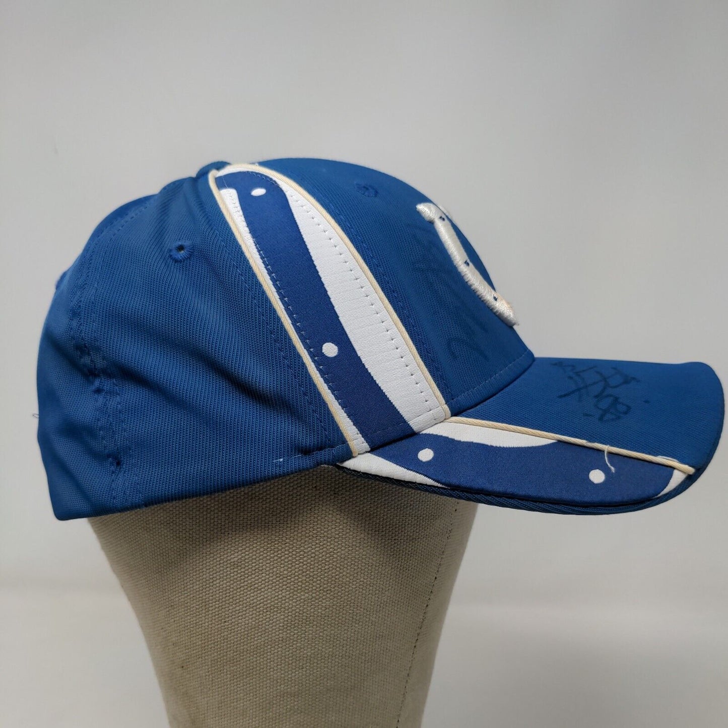 Reebok Men's NFL Indianapolis Colts Hat Blue OSFA Autographed Signed Multiple