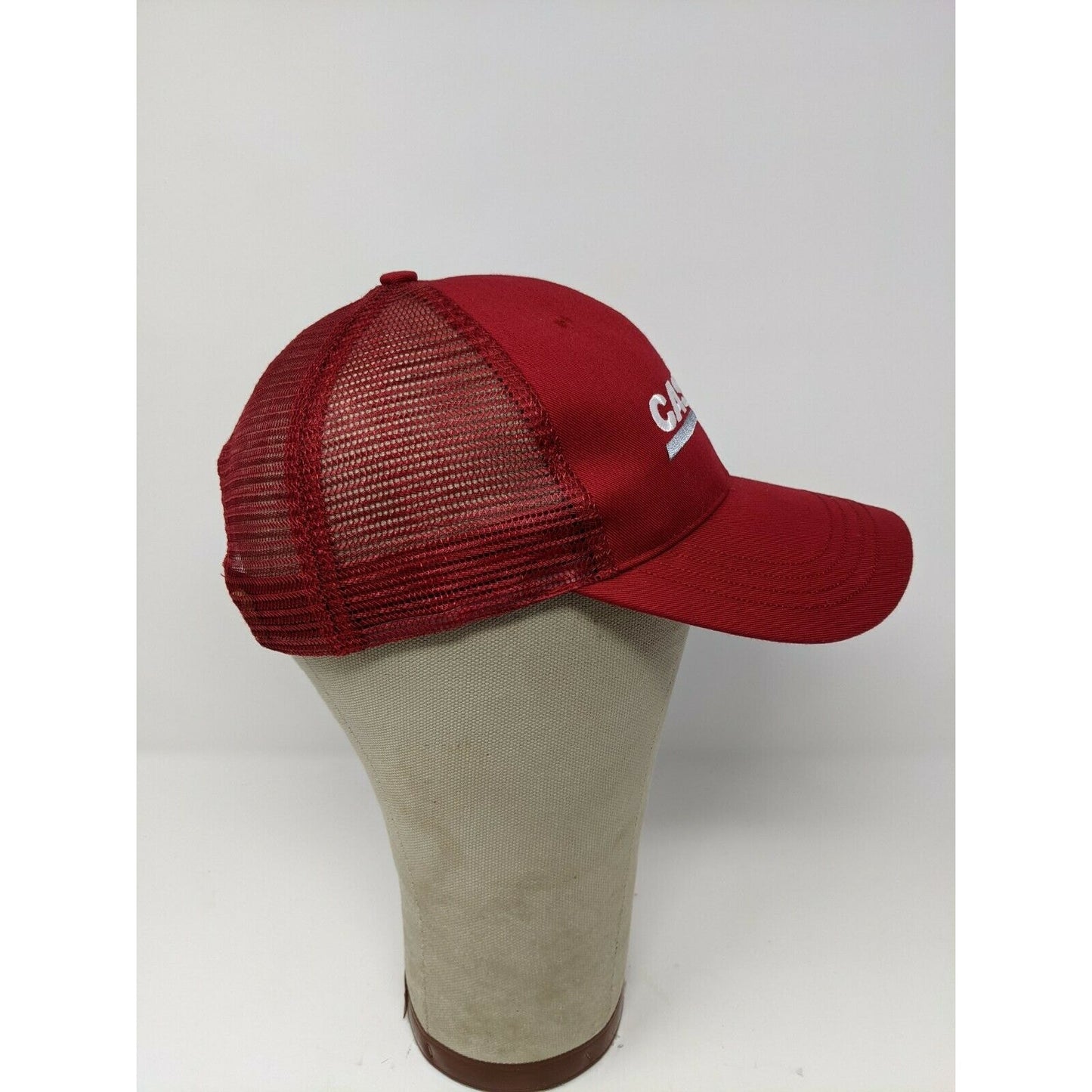 Case International Harvester IH Koenig Baseball Hat Cap Snapback Meshback Red