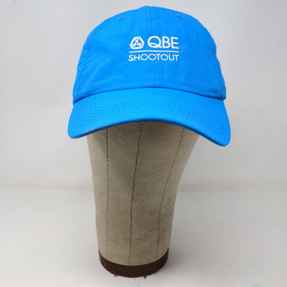 QBE Shootout Slideback Hat PGA Golf Blue OSFA Embroidered Logo