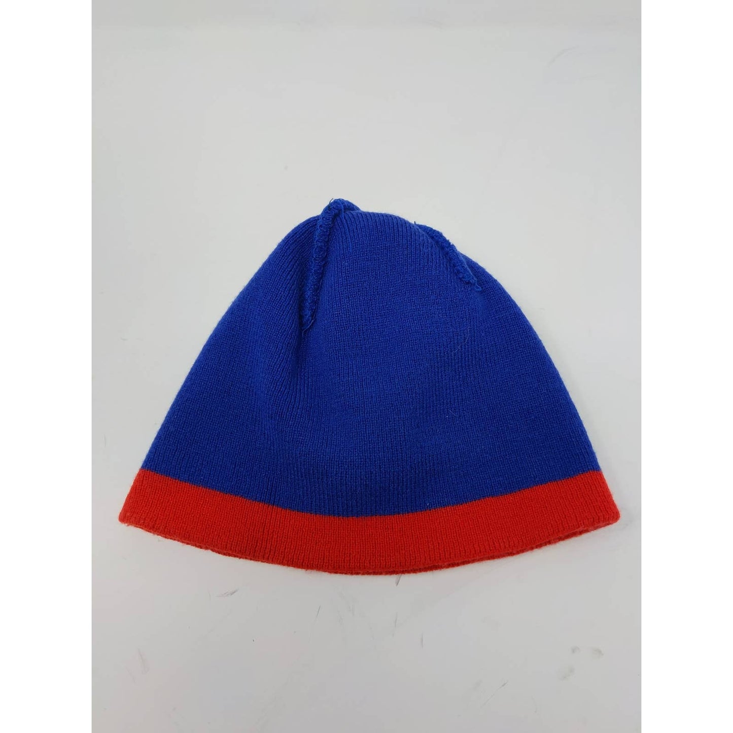 PrepGear Beanie Hat 100% Acrylic Red White Blue Embroidered WB Logo