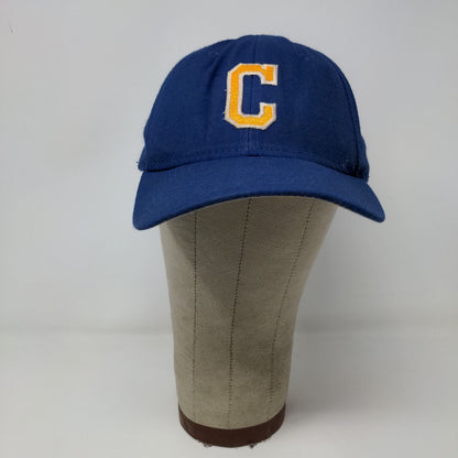 Twin City Mens Hat Blue OSFA Embroidered Logo Vintage Made in USA