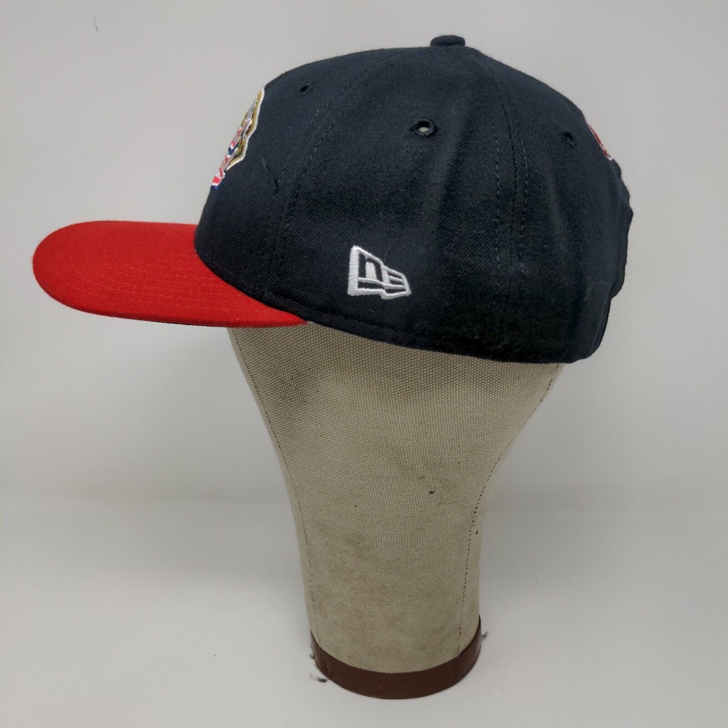 Little League Mens Vintage 2001 Central Regional Hat Black Red OSFA Snapback