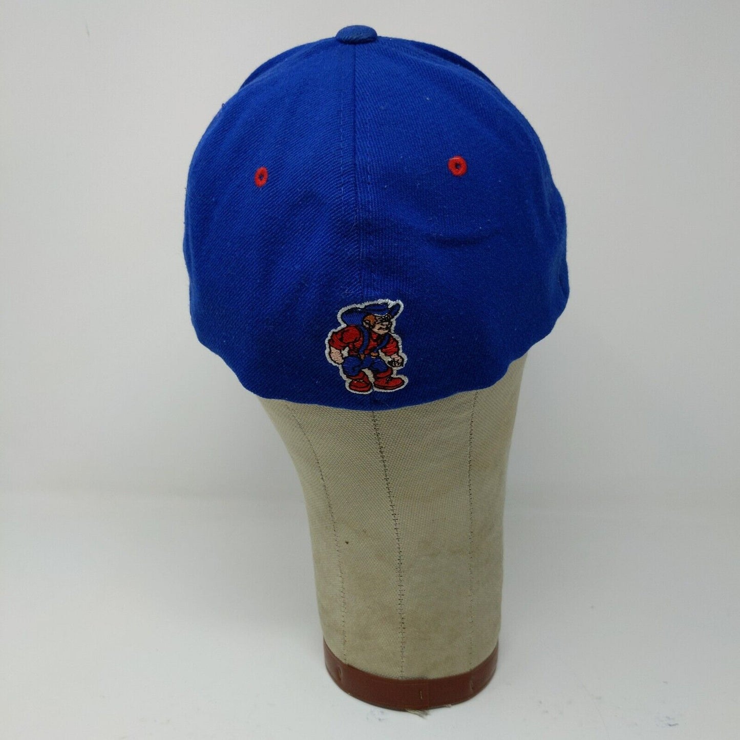 Prep Gear Fitted Hat Red White Blue Size S/M Embroidered P Logo