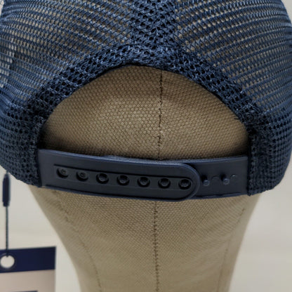 Functional 45 Men's Snapback Mesh Back Hat Blue White Size OS