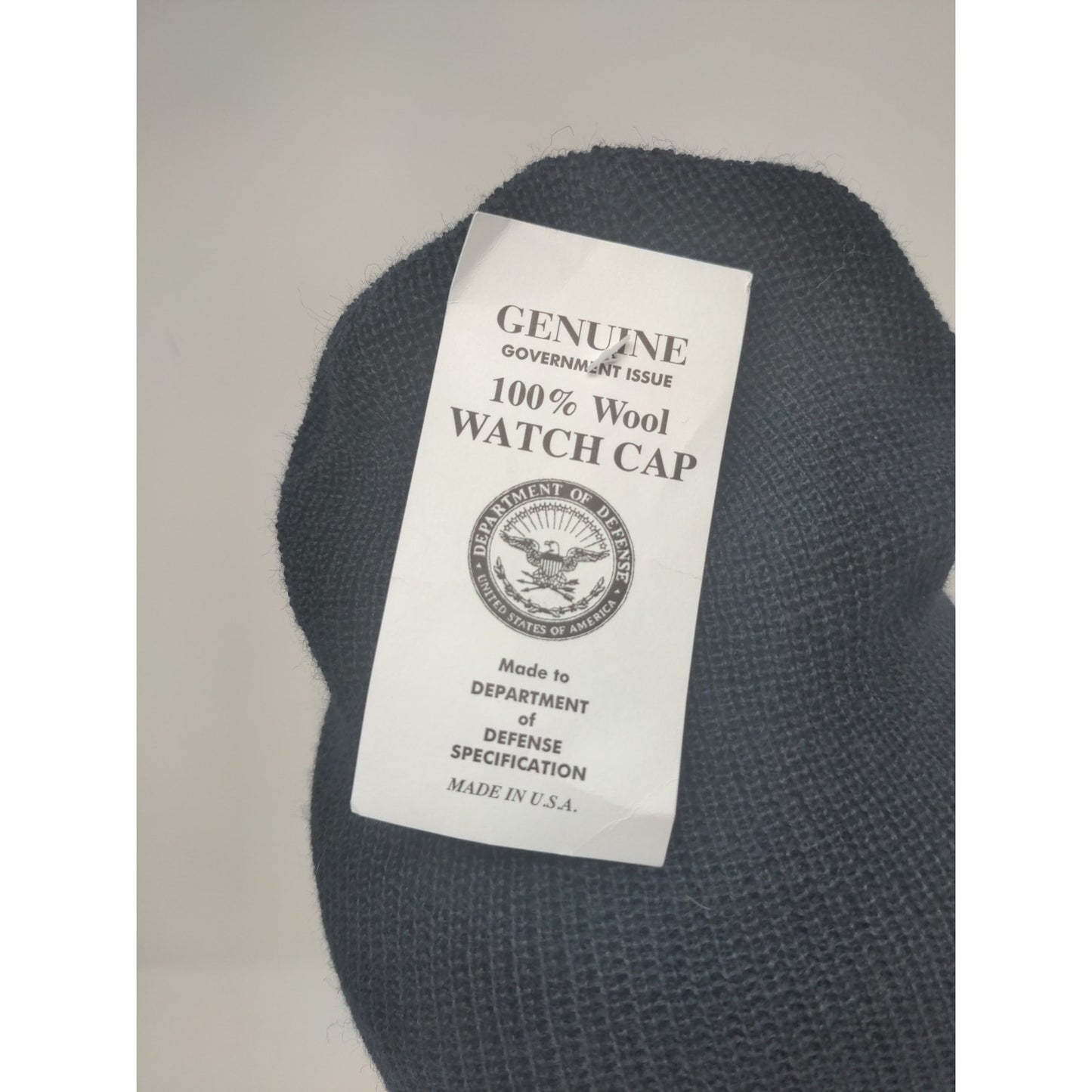 Citizens Energy Group 100% Wool Beanie Hat NWT Dept of Defense Government Issue