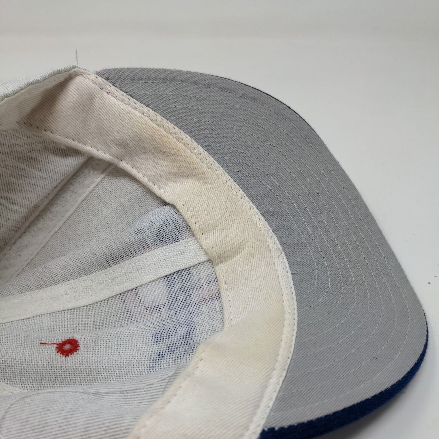 Roncalli Snapback Hat Gray OSFA Embroidered Logo Made in the USA