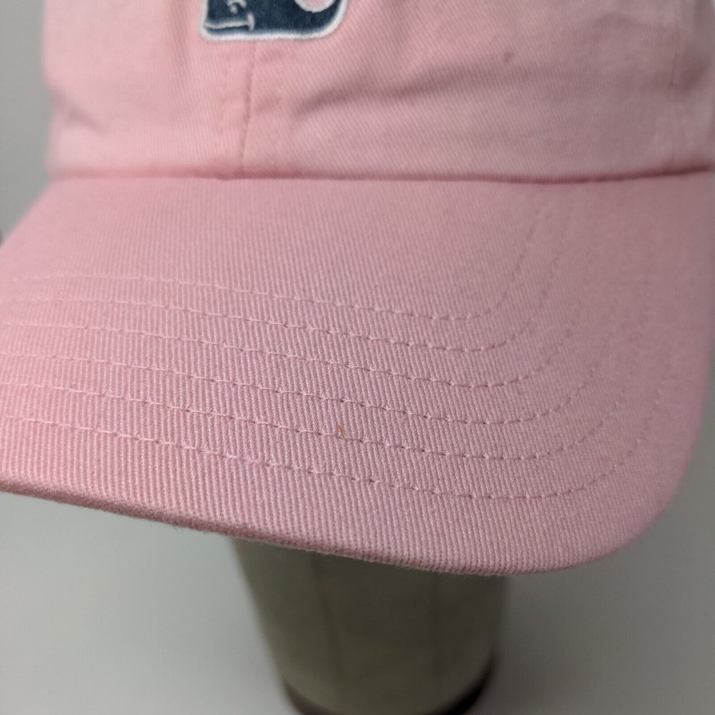 Vineyard Vines Shep & Ian Women's Slideback Hat Pink Embroidered Logo Whale